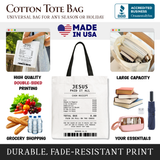 Jesus Paid It All Cash Receipt Canvas Tote Bag