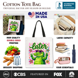 Later Alligator Tote Bag