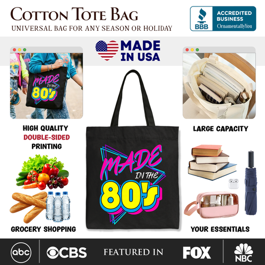 Made In The 80s Tote Bag