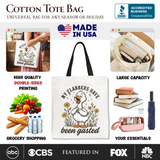 My Flabbers Have Been Gasted Canvas Tote Bag