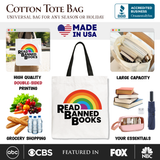 Read Banned Books Canvas Tote Bag