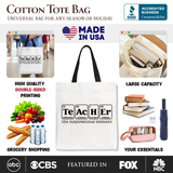 Teacher Inspirational Element Tote Bag