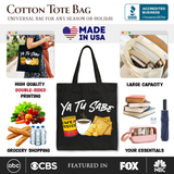 Tu Sabe Café Queso Tote Bag