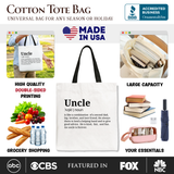 Uncle Definition Canvas Tote Bag