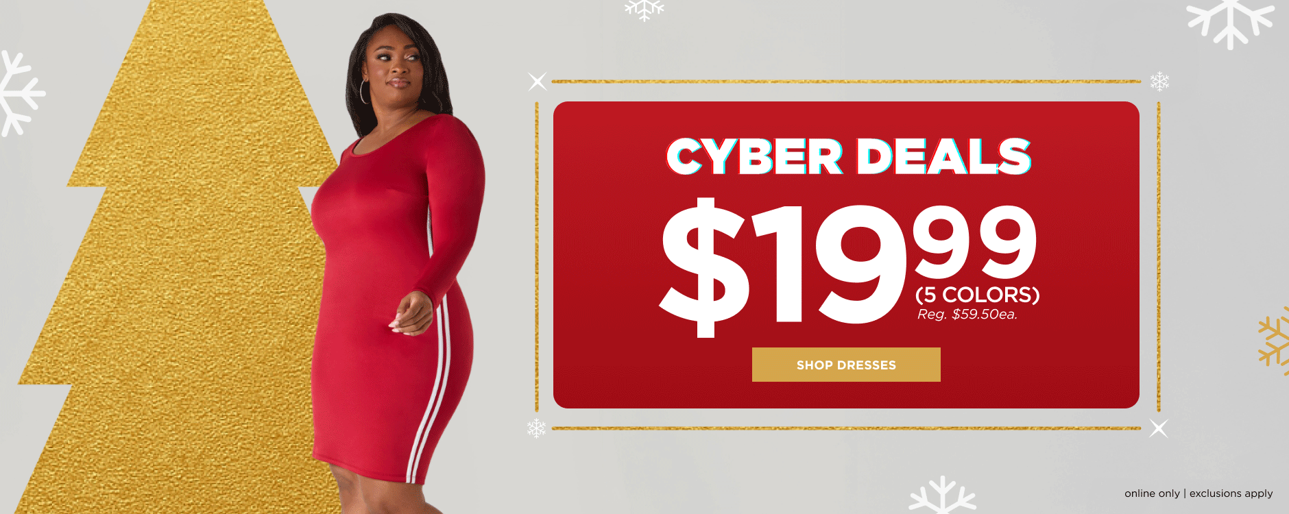 $19.99 Dresses • Cyber Deals