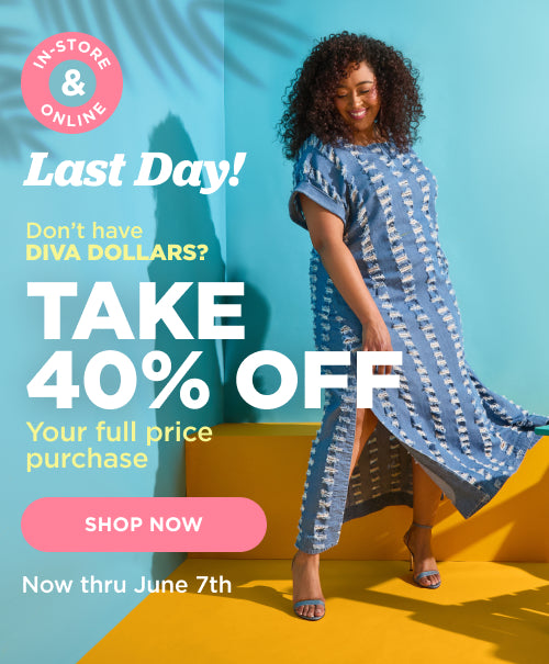 Take 40% off your full price purchase