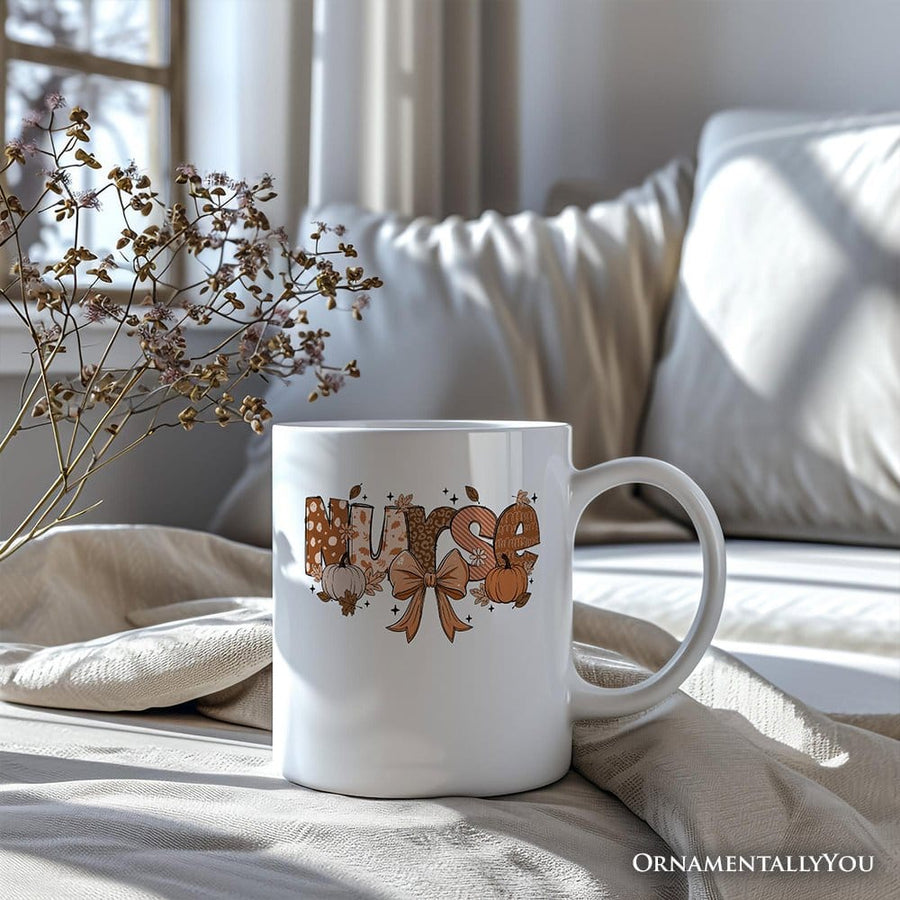 Pumpkin Nurse Ceramic Mug