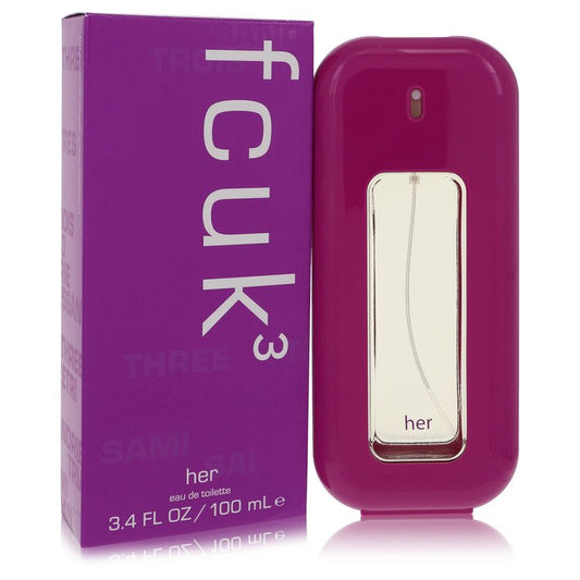 Fcuk 3 By French Connection Eau De Toilette Spray