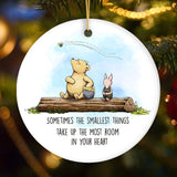 Pooh Bear Ceramic Ornament