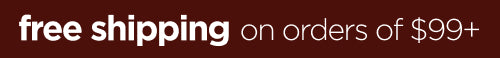Free Shipping on orders of $99+