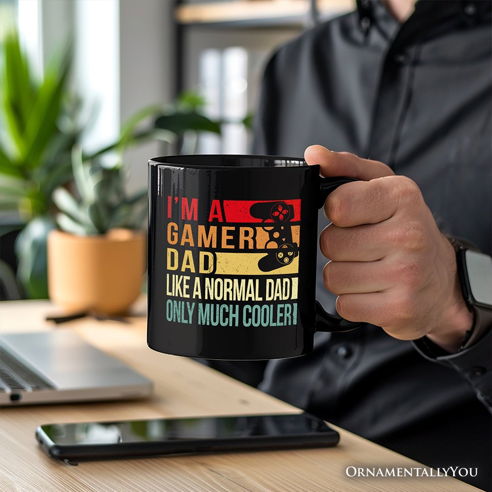 A Gamer Dad Ceramic Mug