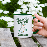 Lucky Duck St Patricks Day Mug