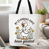My Flabbers Have Been Gasted Canvas Tote Bag