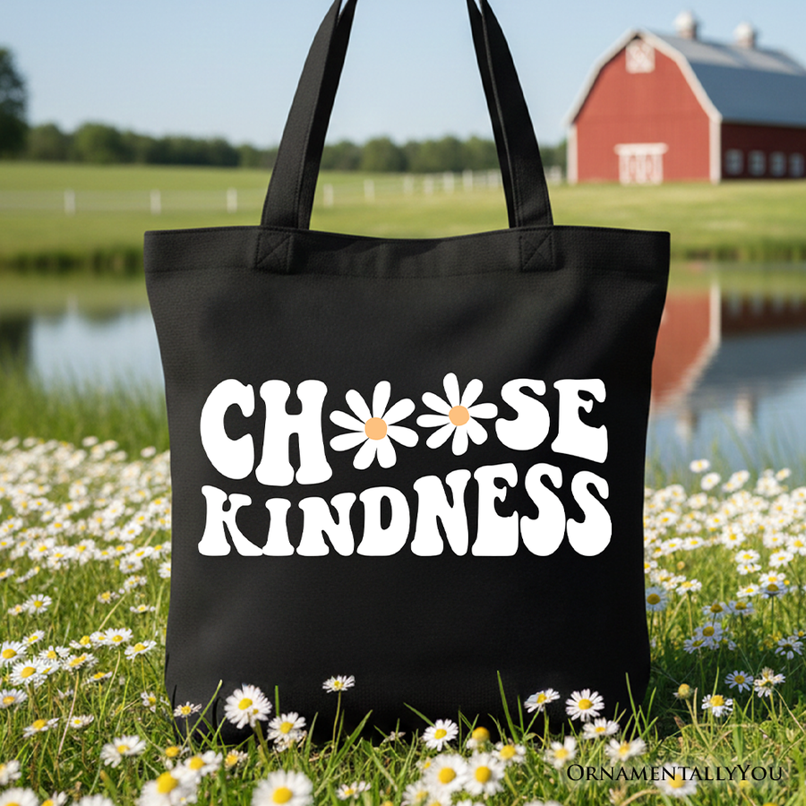 Choose Kindness Canvas Tote Bag