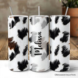 Cowhide Fur Print 20oz Tumbler