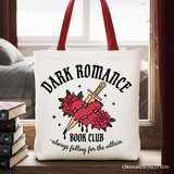 Dark Romance Book Club Canvas Tote Bag