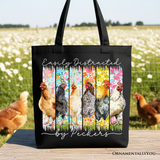 Easily Distracted Canvas Tote Bag