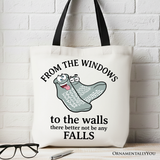 From The Windows To The Walls Canvas Tote Bag