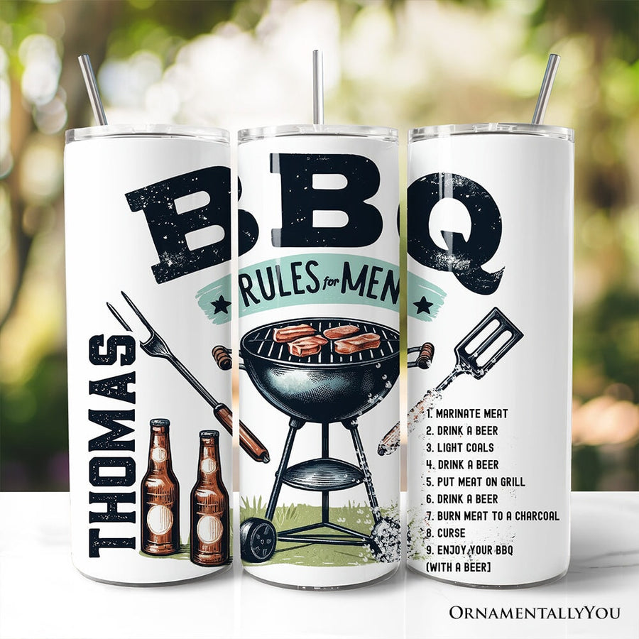 BBQ Rules 20oz Tumbler