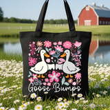 Goose Bumps Canvas Tote Bag