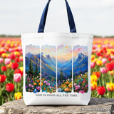 God Is Good All the Time Canvas Tote Bag