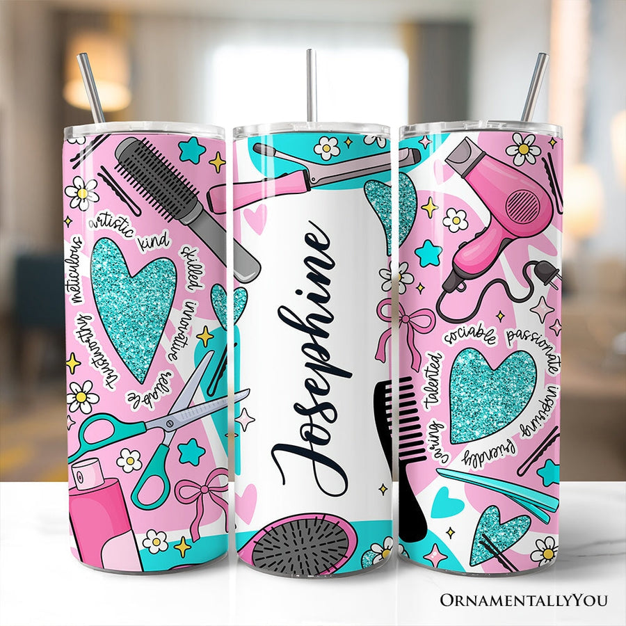 Hair Stylist Beauty Print 20oz Tumbler