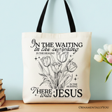 There Was Jesus Canvas Tote Bag