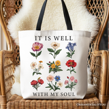 It Is Well With My Soul Tote Bag