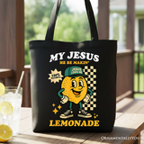 Jesus Lemonade Canvas Tote Bag