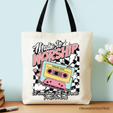 Made To Worship Canvas Tote Bag