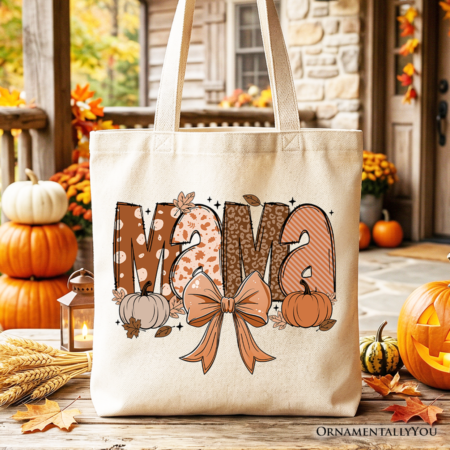 Mama Canvas Tote Bag