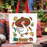 Me Goose Ta Canvas Tote Bag