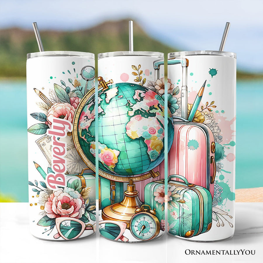 Wanderlust Girl 20oz Tumbler