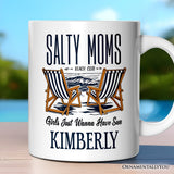 Salty Moms Beach Club Ceramic Mug