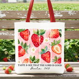 See That The Lord Is Good Canvas Tote Bag