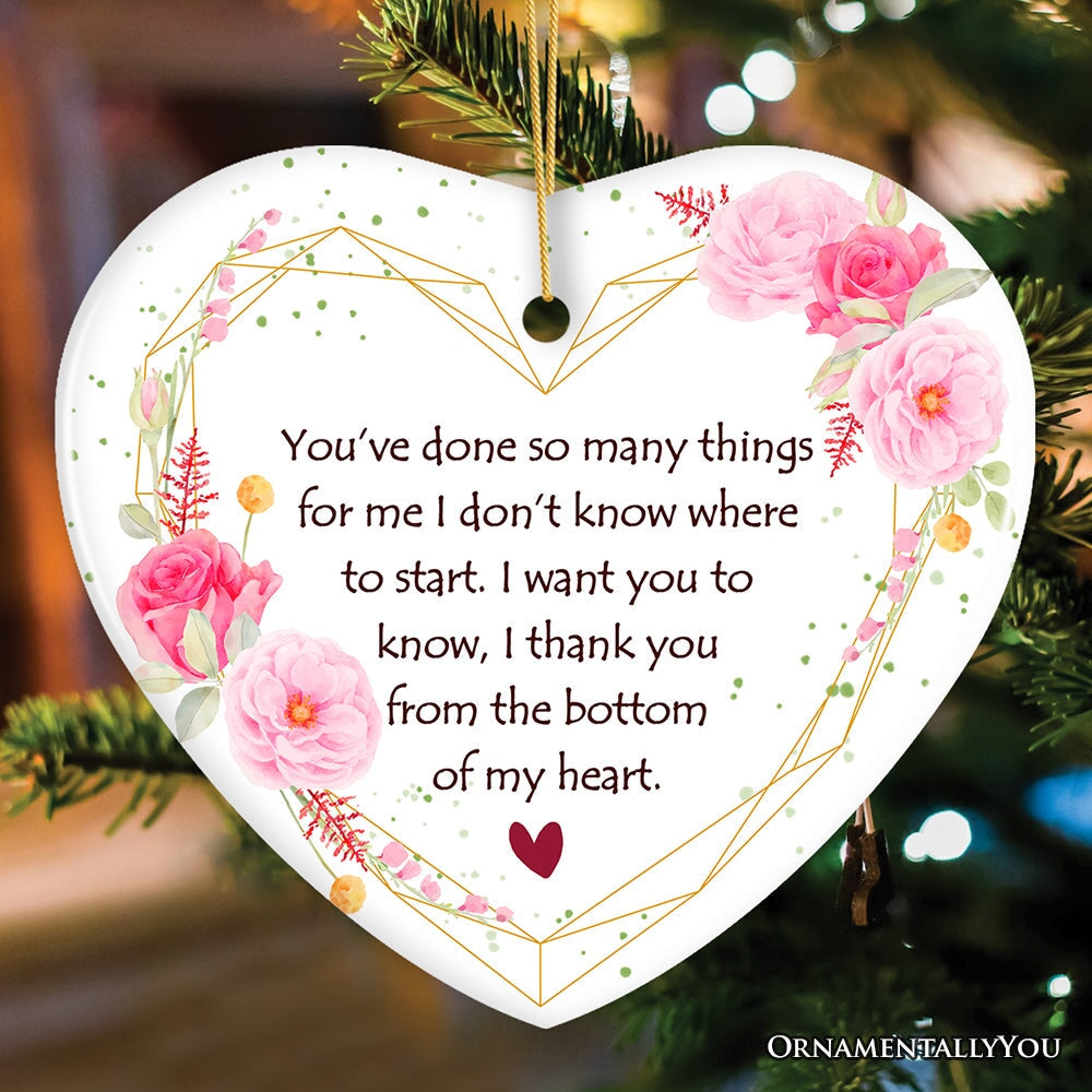 From the Bottom of My Heart Ornament