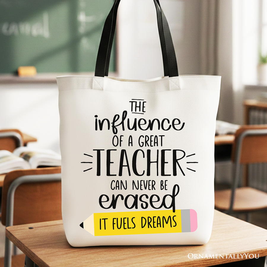 Great Teacher Canvas Tote Bag