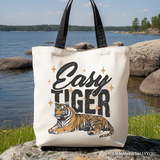 Easy Tiger Canvas Tote Bag