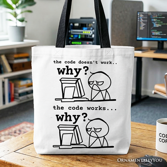 Why Does The Code Canvas Tote Bag