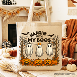 Hanging With My Boos Ghost Tote Bag