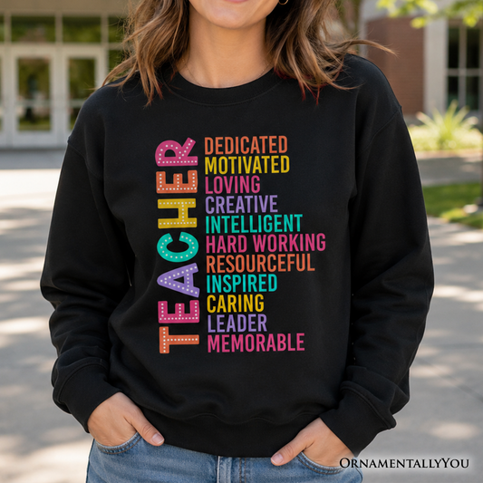 Teacher Fleece Sweatshirt