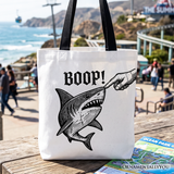 Boop Shark Canvas Tote Bag