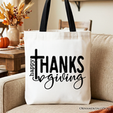 Happy Thanksgiving Canvas Tote Bag