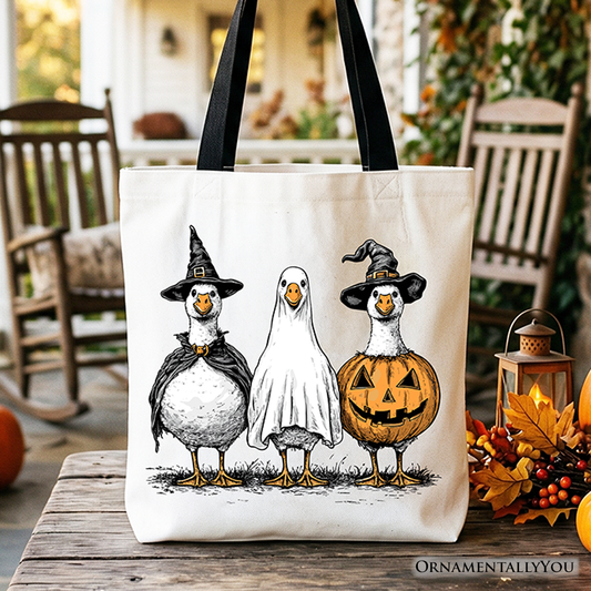 Haunting Honkers Goose Tote Bag