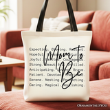 Mom To Be Canvas Tote Bag