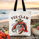 Yee Claw Lobster Canvas Tote Bag