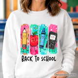 Back To School Fleece Sweatshirt