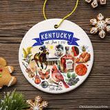 Kentucky State Ornament