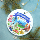 North Carolina State Ornament