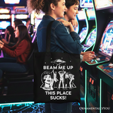 Beam Me Up Canvas Tote Bag